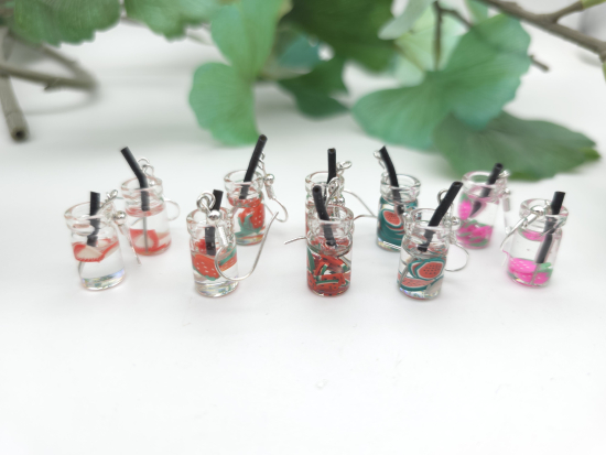 Preview: Frucht Cocktail Ohrringe